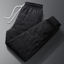 우모복 백패킹 우모 보온 패딩 다운 바지 2022 가을 겨울 신작 남성 패션 캐주얼 단색 남성 두꺼운 따뜻한 대형 5xl
