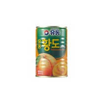 Tsm 탱글탱글함이 살아있는 유동 황도 슬라이스 10캔, 400g, 50개