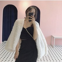 뽀글이가디건 뽀글이점퍼 후리스 자켓