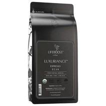 미국직구 라이프부스트 커피 에스프레소 홀빈 커피 - 저산 단일 원산지 USDA 자연유래 커피 - 비GMO 에스프레소 커피 서드 파티에서 마이코톡신 및 살충제 테스트(에스프레소 홀빈 12온스), 수량, 상세참조