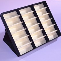 안경점 전시장 선글라스 안경 글라스 고글 18칸 보관함 진열대 진열장