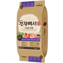 건강백서 전연령 생선 건강한 관절 애견사료, 상세 설명 참조, 6kg, 1개