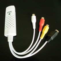 핫딜 유니튠 폴리튠 UVC USB2.0 비디오 캡처 tv 튜너 카드 오디오 TV DVD VHS AV 어댑터 컴퓨터 CCTV 카메라 지원 창 7/8 XP, [02] Original Pakcing