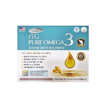 프리미엄 알티지rTG 퓨어 오메가3 [ 1202mg X 120캡슐 4개월분 엔쵸비 알티지오메가