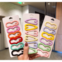 sh스타일)하트하트 똑딱핀6종세트