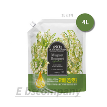 르샤트라1802 인퓨전 초고농축 섬유유연제 뮤게부케향 리필, 4L, 3개