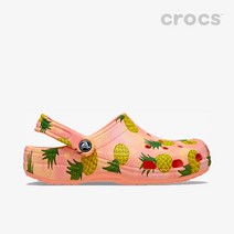 크록스 클래식 레트로 리조트 클로그 파파야 멀티 남녀공용 CROCS