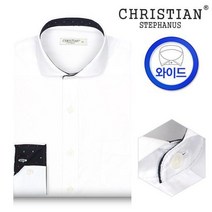 에이폴켄 크리스찬 긴팔 와이셔츠 CT53WH화이트 와이드카라