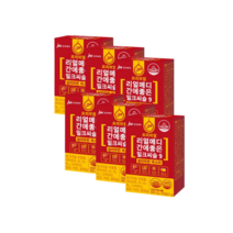 JW중외제약 프리미엄 리얼메디 간에좋은 밀크씨슬 9 실리마린 마스터, 30정, 6박스