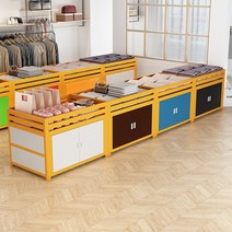 이동식 행사 매대 접이식 조립식 옷가게 백화점 행사, 상세이페이지 참고, 레드 120x80x80cm
