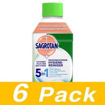 사그로탄 5In1 세탁기 청소 세제 위생 클리너 Sagrotan Waschmaschinen 250Ml 6개