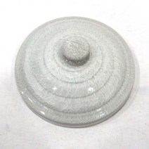 우리도예 여주도자기쌀독 뚜껑(10 k 20k 4종 택1), 투톤화이트10k (15cm~17cm미만까지덮음)