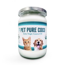 비엣비 강아지 코코넛오일 습식사료 털 영양제 유기농 500ML, 1개