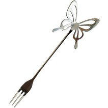 올리브티 버터플라이 티포크, 실버, 1개