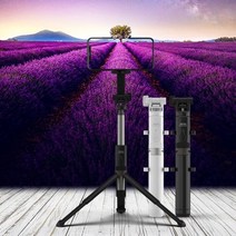 요이치 4세대 5단 90cm 블루투스 셀카봉 WT800 여행 초경량 삼각대, 블랙