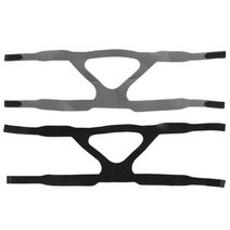 의료 병원 2pcs 탄성 안티 코 고는 머리띠 빨 호흡기 CPAP 마스크 벨트 통기성 유니버설 의료 비강 얼굴 스