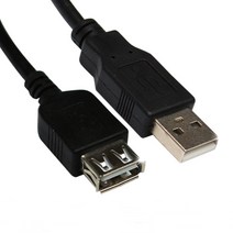 (NEXI) USB2.0 연장케이블 0.6M ~ 5M 최대480Mbps, 0.6M[NX1]