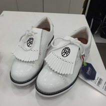 까스텔바작 여성 로고 태슬 스파이크골프화bgbwgs701wh