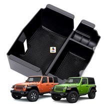 [지프랭글러jl] jiama지프 키 케이스그랜드체로키 레니게이드 컴패스 랭글러jeep 스마트 키 백 키 체인, 검은색, 4개의 버튼