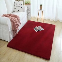 거실카페트 털안붙는 먼지없는 러그 북유럽 솜털 인조 모피 극세사 모조 토끼 머리 47