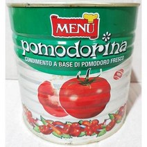 ForU593 식당 포모도리나 토마토 소스 메누 식자제 통조림 식자재 캔 마트 쇼핑몰, 수저픽 1_jw