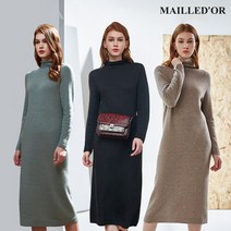 [마예도르] [홈쇼핑인기] 이태리 울캐시 블렌드 홀가먼트 원피스