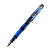 PELIKAN 펠리칸 만년필 Classic 클래식 M205 데몬스트레이터 블루 펜촉 사이즈：M(중자) M205 [특별 생산품] []