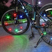 자전거램프 라이트 자전거용품 LED, 블루 DC002481