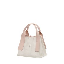 조셉앤스테이시 Lucky Pleats 캔버스 Tote XS Nudy Pink