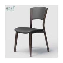 인체 공학적 사무실 주방 의자 북유럽 침실 Apartamento Mid Century Modern Kitchen Chair Desk Sandalye Home Furniture LS, shape 5