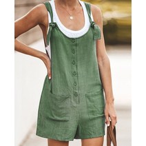 청슈트 임산부 핑크 점프수트 린넨오버롤 프릴 반바지 데님 점프수트 womens short romper monos mujer 2020 verano rumpers for women