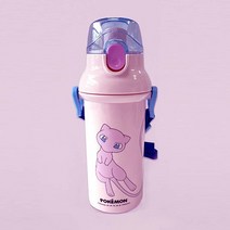 포켓몬 원터치 어린이 물병 피카츄 파이리 뮤 캐릭터 어깨끈 물통