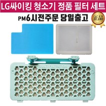 LG정품 싸이킹 진공 청소기 필터 3종 세트(즐라이프거울 증정)