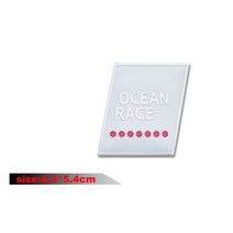 자동차 장식 스티커 사이드 바디 펜더 배지 데칼 볼보 XC60 액세서리, 05 NO.5