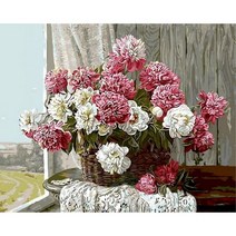 에바 알머슨 백드롭페인팅 데이비드 호크니 장줄리앙 CHENISTORY 틀 그림 숫자로 Diy 해바라기 꽃 벽 예술 숫자 서예 및, 07. 60x75cm DIY 프레임, 19. 99365