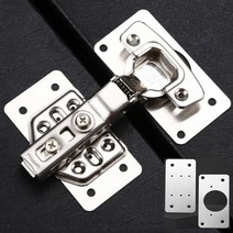 10개입 경첩 리품용 문짝 보강 보강판 싱크대 옷장 플레이트 3217ma, A타입 10개입