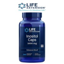 (미국배송) 라이프익스텐션 이노시톨 1000mg 360캡슐 Life Extension Inositol