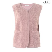 에이비플러스 ab.f.z 더블 포켓 부클 집업 베스트 (AFU4GV55A)