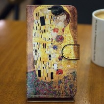 LG 스타일러스2 클림트 키스 다이어리 폰케이스.프디케