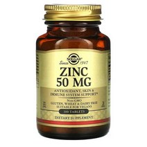 솔가 아연 50mg 100정