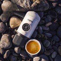 커피머신 수동 사무실 가성비 반 자동 에스프레소, 클래식 블랙 커피 가루 버전