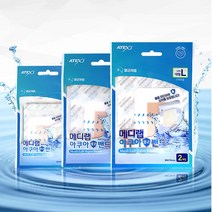 아텍스 메디랩 아쿠아 멸균밴드(S/M/L)선택 10개/방수, 메디랩 아쿠아 멸균 밴드 M 3매입x10