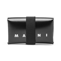마르니 PFMI0007U2 P3572 01N99 오리가미 트리폴드 컬러 블록 PVC 3단 카드지갑