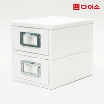 FILL시스템박스2단서랍장, 화이트, 1개