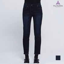 올리비아로렌 비비올리비아 _네이비 스키니 데님 팬츠_VVCMPVW9221
