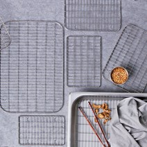 스텐 채반 돈까스망 밧드 튀김망 사각 B형, 08-스텐 채반 튀김망 사각 B형 8호