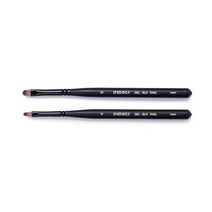 바바라 젤네일아트 브러쉬 젤-블랙오발 4호 6호, GEL-BLK OVAL 4호