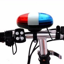 전기자전거자전거 경찰 프론트 라이트 사이렌 전기 벨, 없음, 한개옵션0