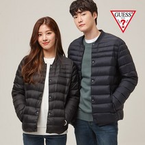 게스 유니 시보리넥 경량 다운 점퍼 NL3W0561