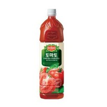 칠성 탕비실 손님대접 가족간식 델몬트 토마토 주스 과즙음료 과일주스 생과일 1.5L 6개, 3세트